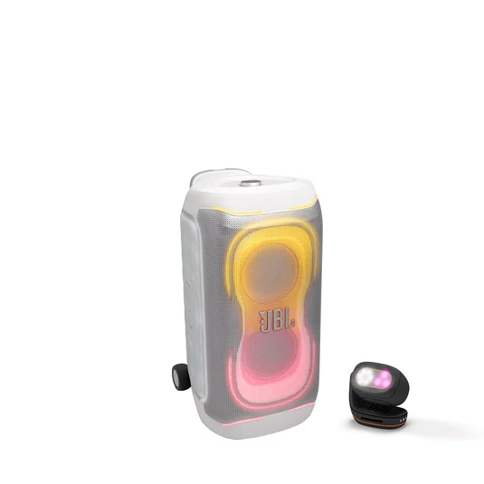 JBL PARTYBOX 330 BRANCA + PARTYLIGHT BEAM