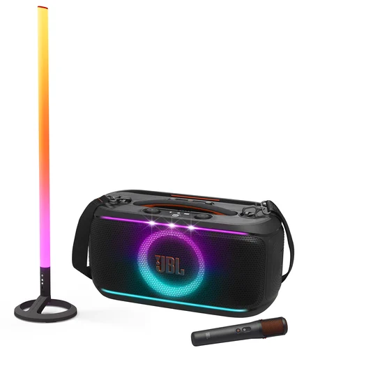 JBL PARTYBOX ON-THE-GO 2 PLUS + PARTYLIGHT STICK