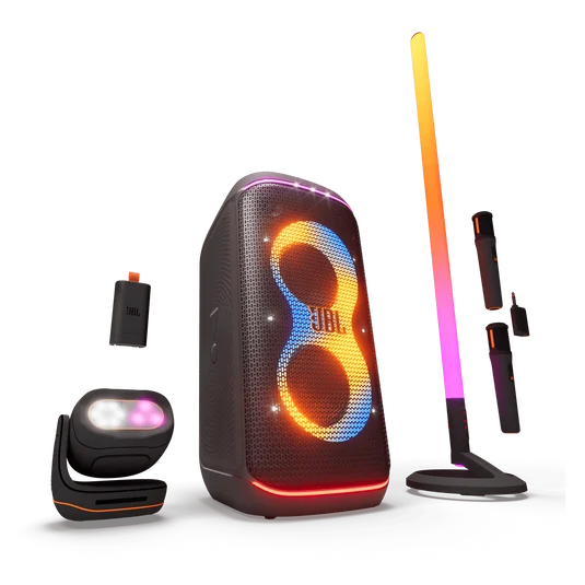 PARTYBOX 120 + BATERIA + MICROFONE + LUZES
